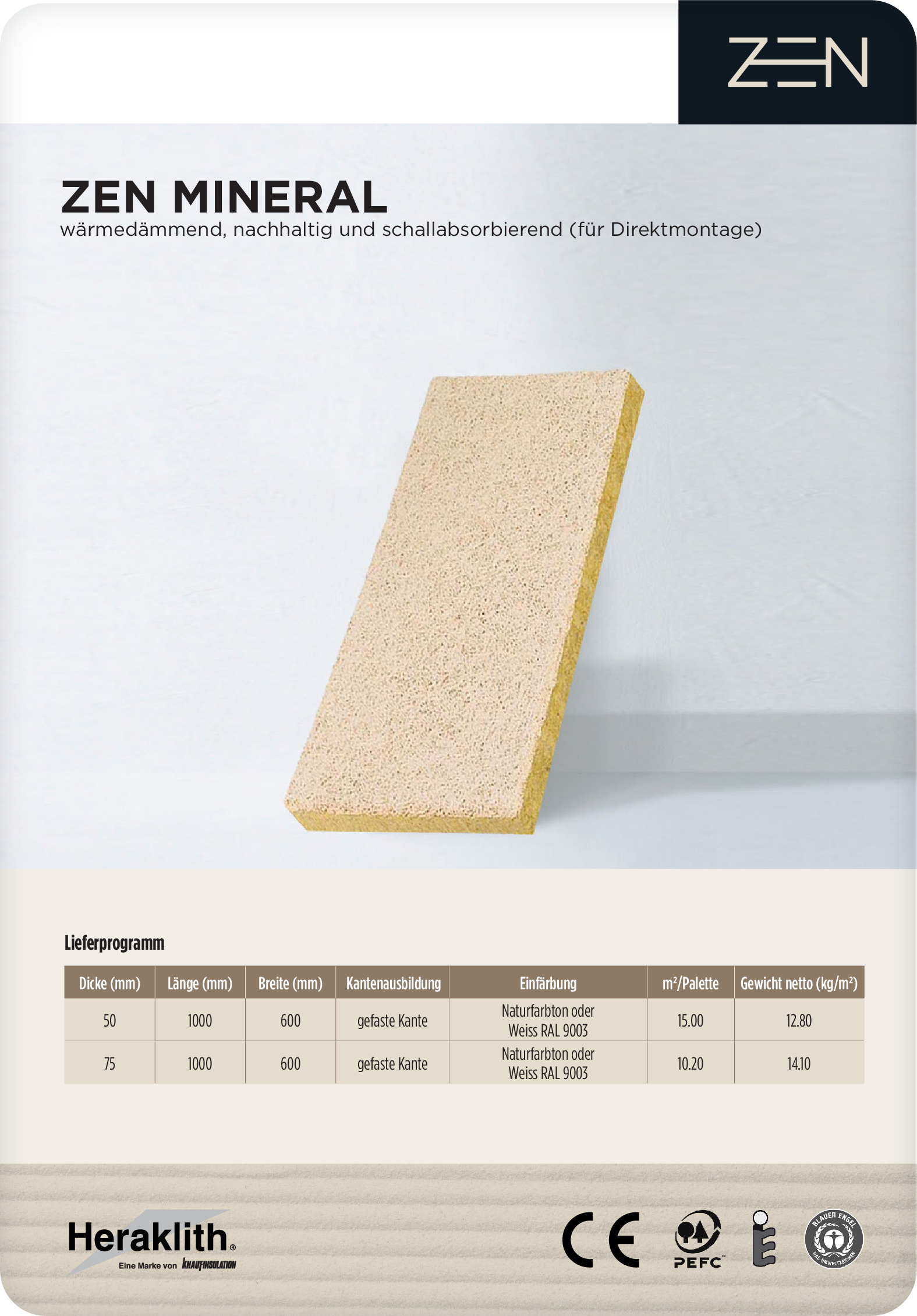 Datenblatt ZEN Mineral