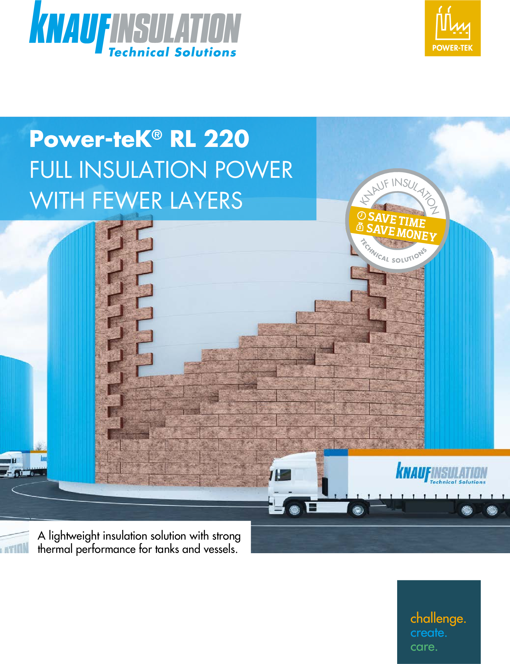 Knauf Insulation TS Power-teK RL 220 Brochure