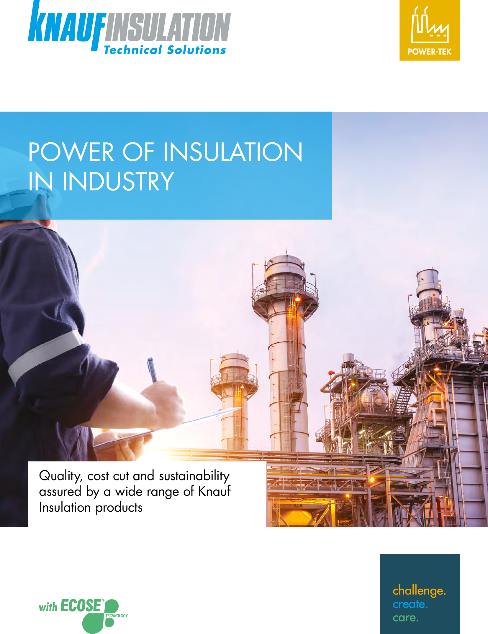 Knauf Insulation TS_ Insulation in industry with Power-teK_EN