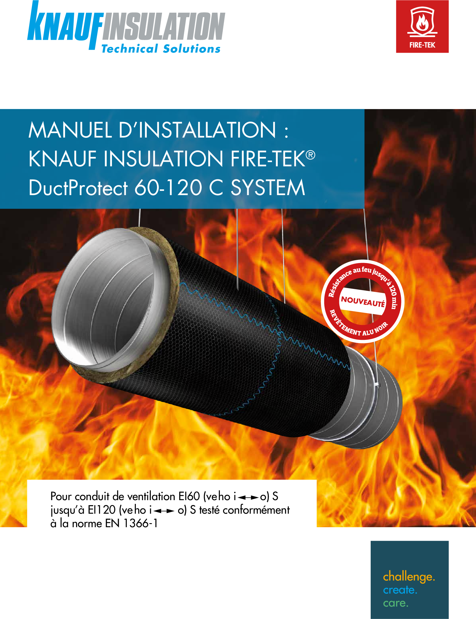 Fire-teK DuctProtect 30- 120 C SYSTEM - MANUEL D’INSTALLATION