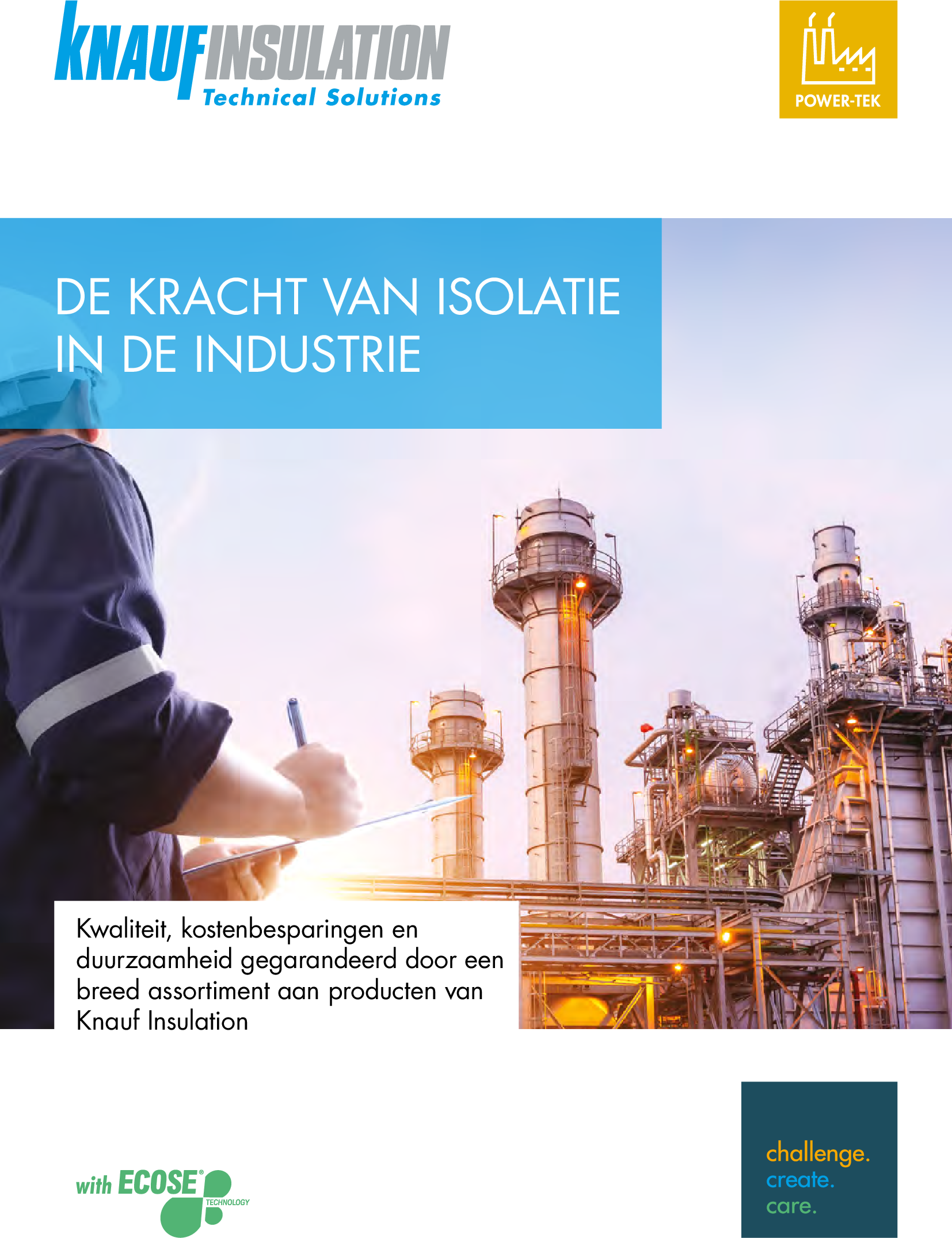 Knauf Insulation TS_Power-teK brochure_isolatie voor de procesindustrie NL