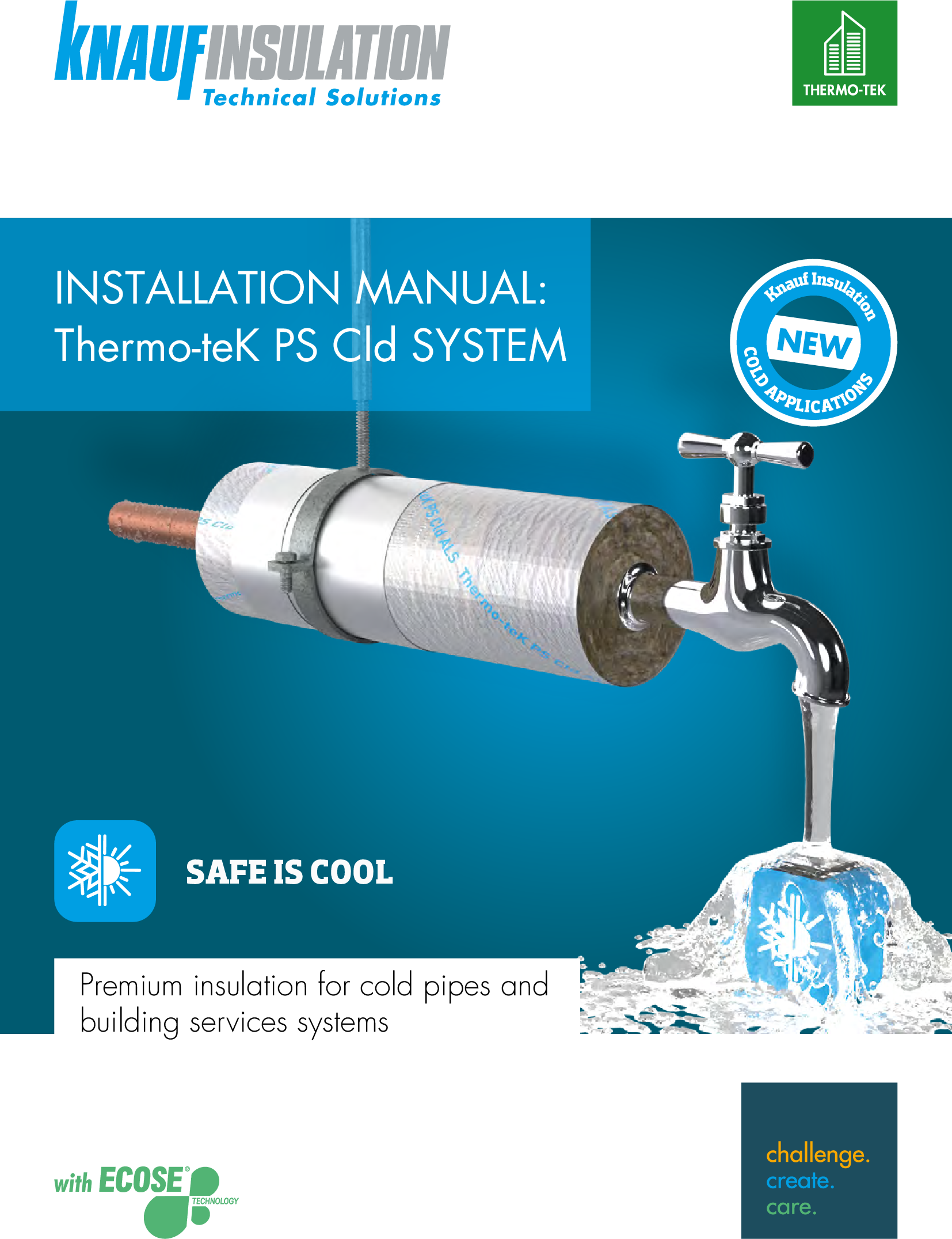 Thermo-teK PS Cld SYSTEM Installation manual