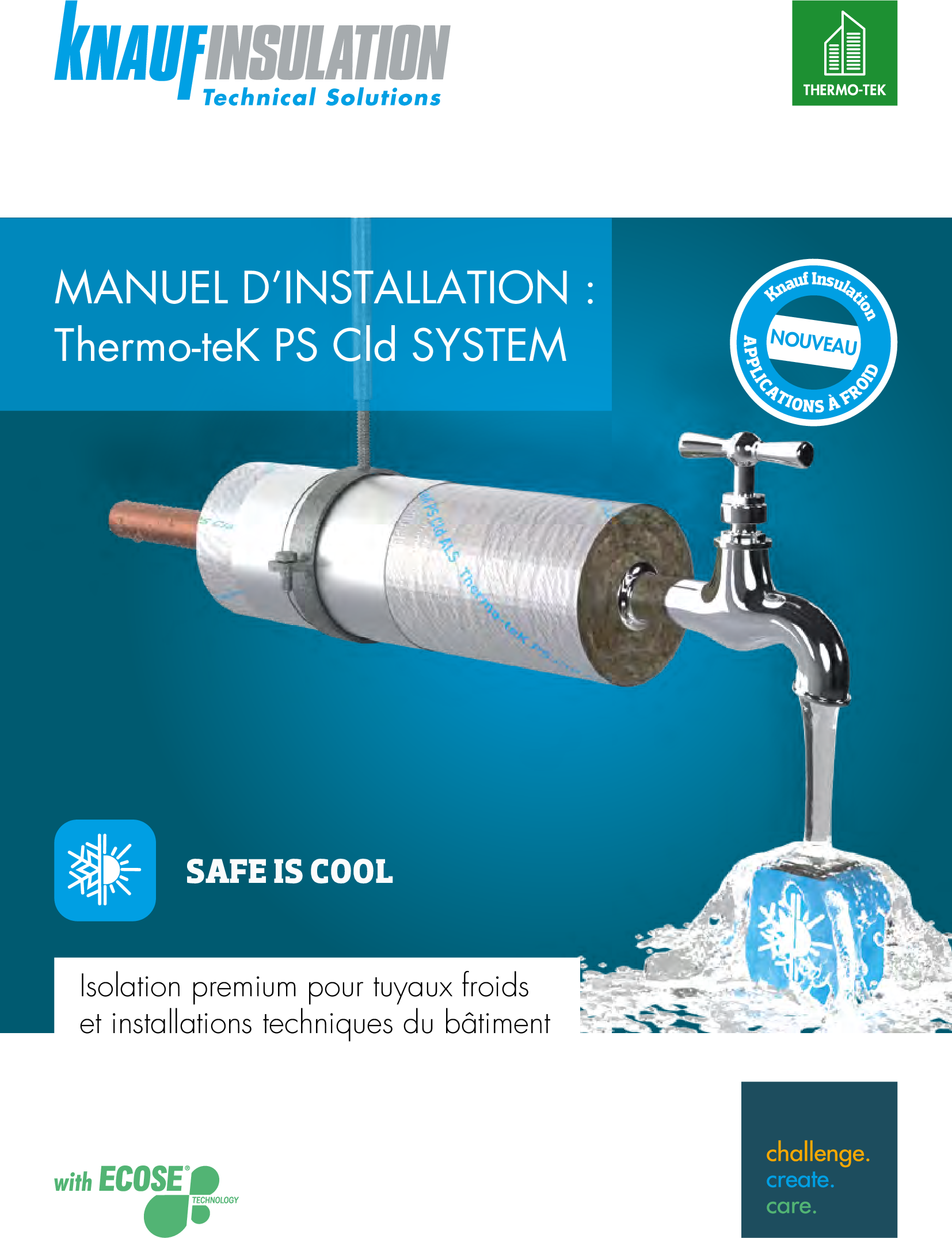 KITS Thermo-teK PS Cld SYSTEM manuel d'installation