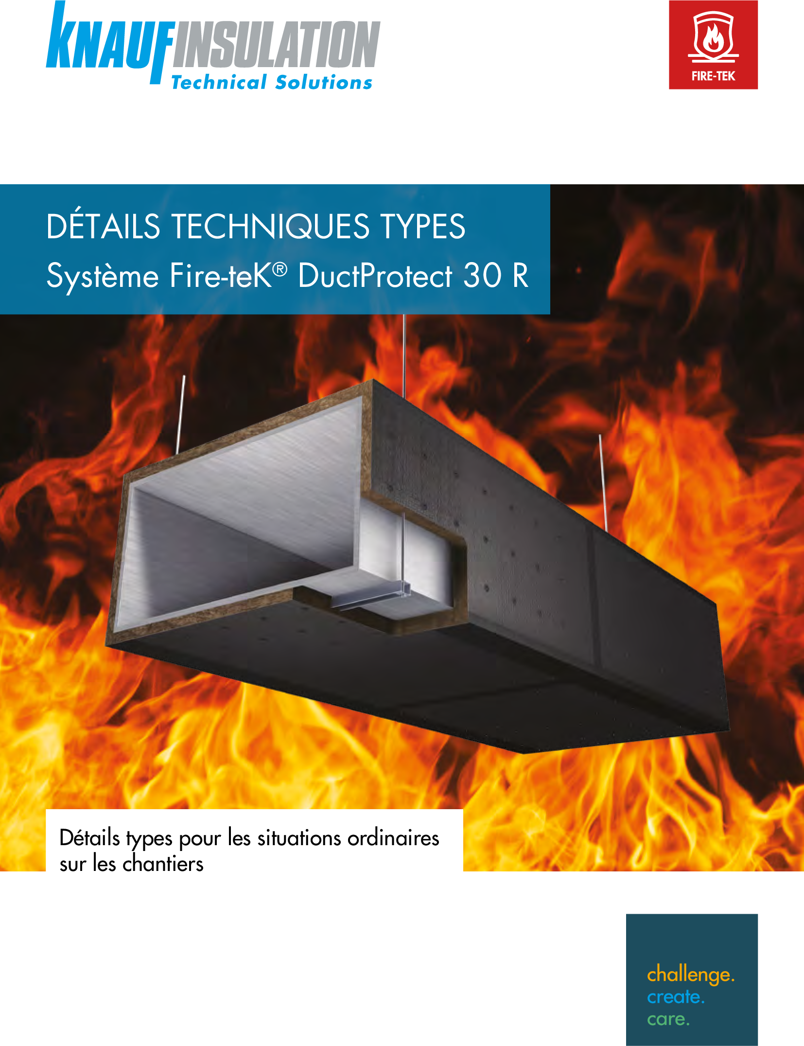 Fire-teK DuctProtect System - Détailes techniques types - FR