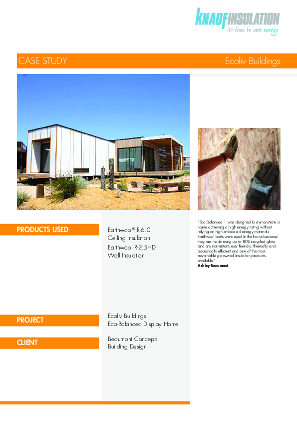 Ecoliv Buildings case study
