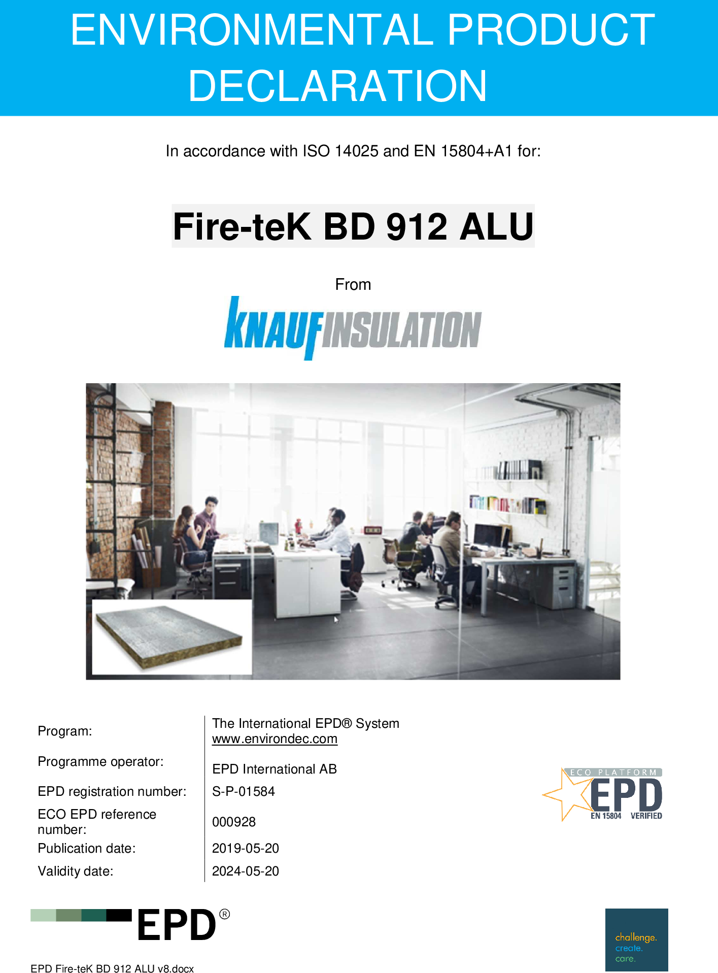 EPD Fire-teK BD 912 ALU