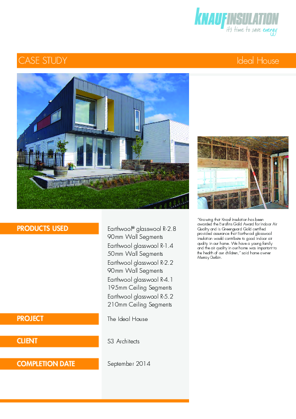 Ideal House case study