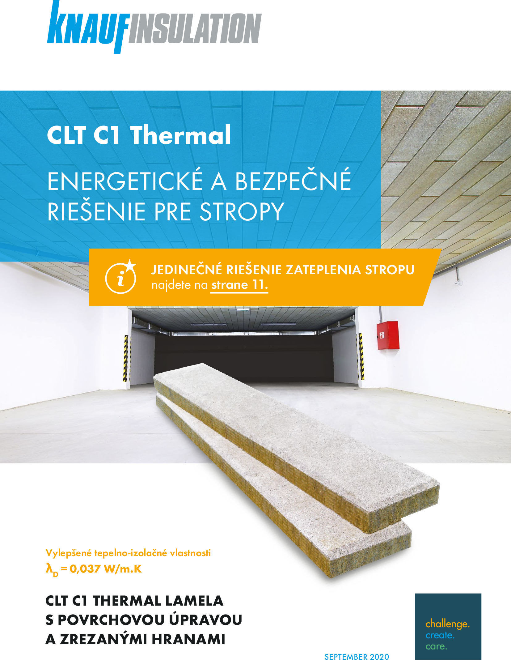 CLT C1 Thermal - Energetické a bezpečné riešenie pre stropy