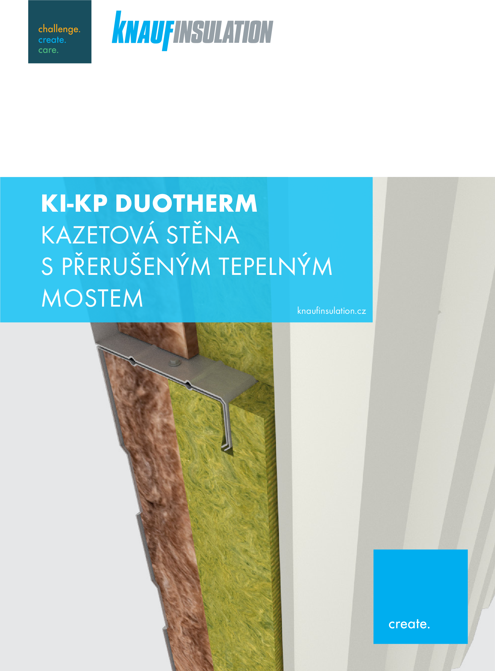 Kazetová stěna KI-KP Duotherm