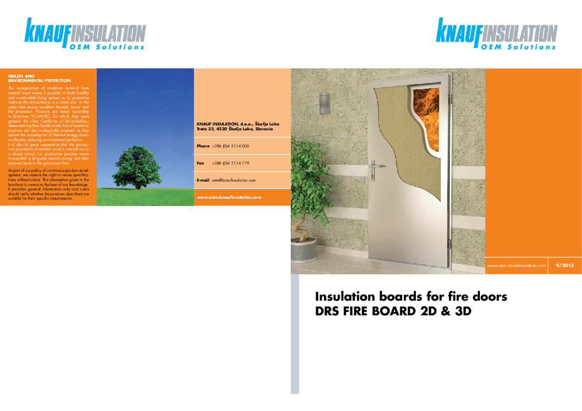 Doors 2D / 3D - Brochure
