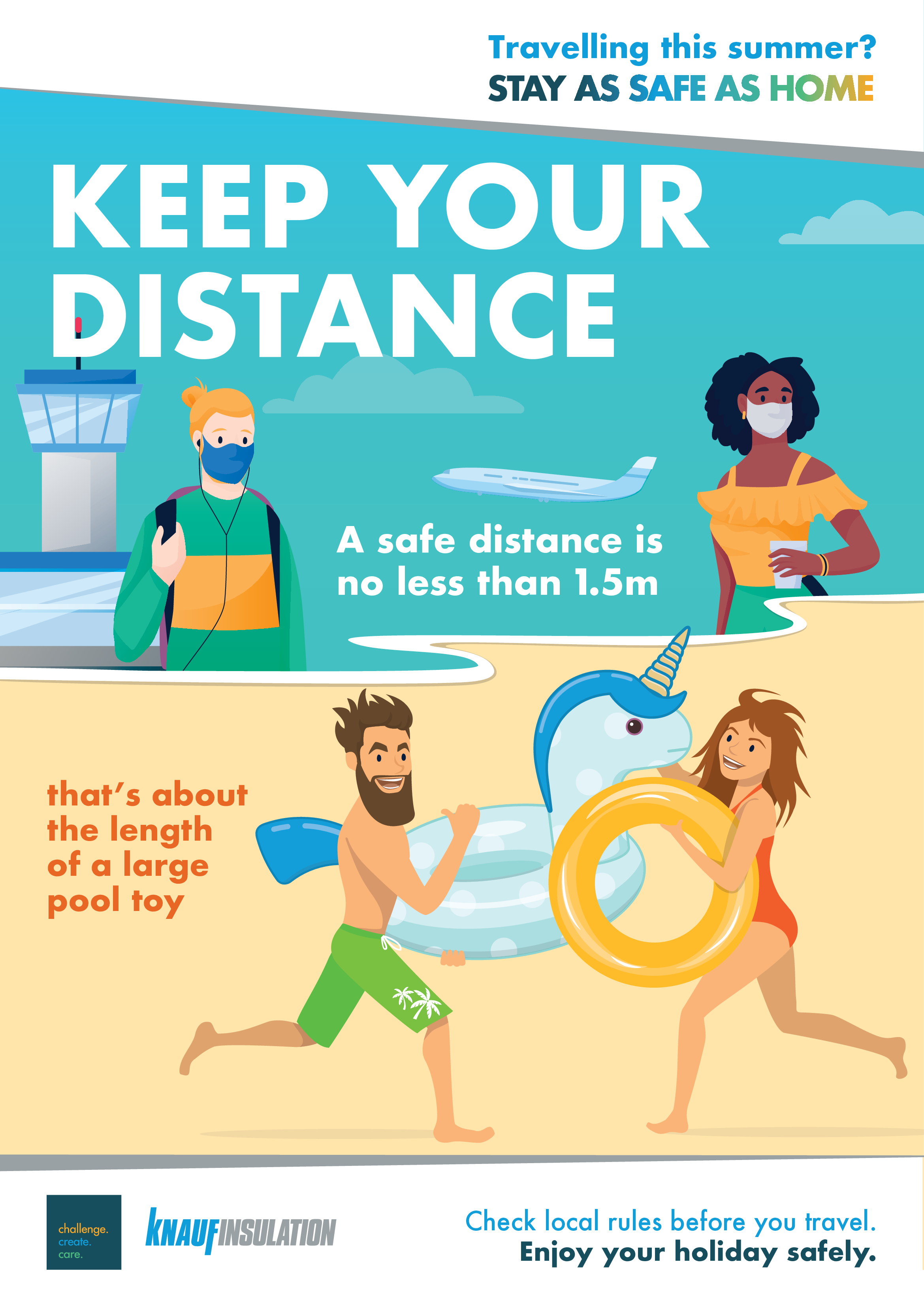 As Safe As Home - Travel Guidance Posters