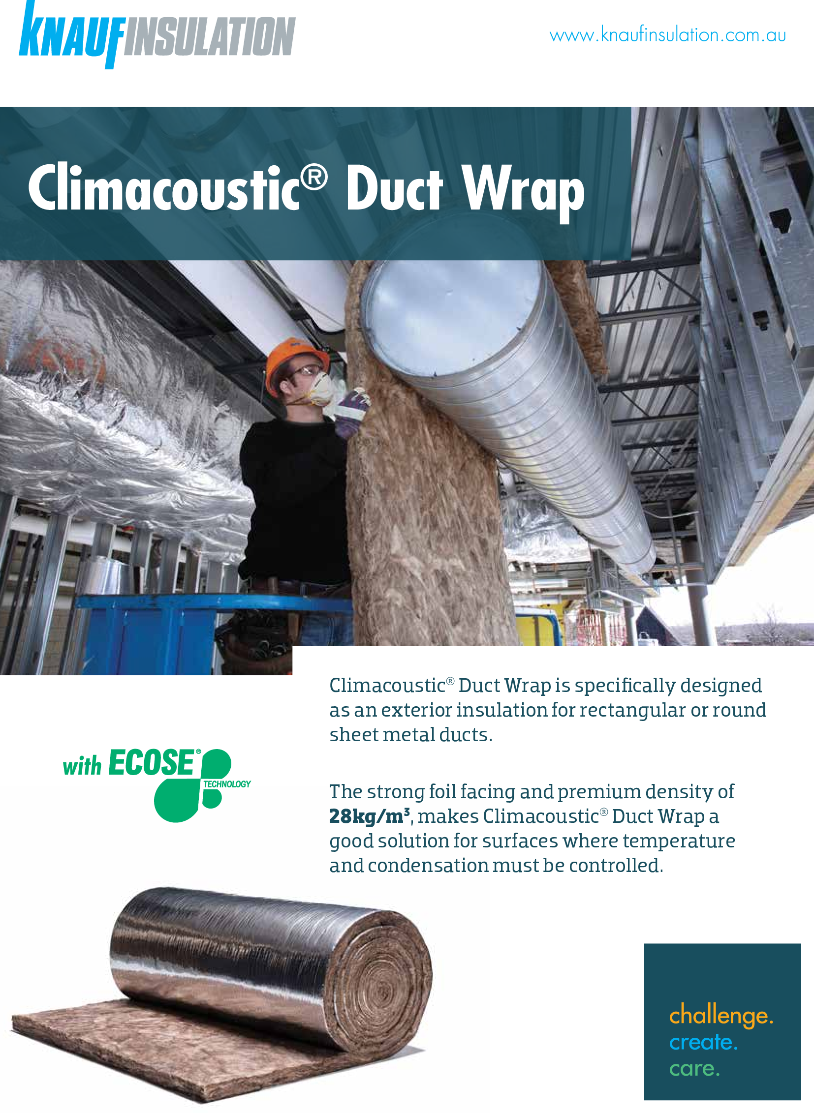 Climacoustic Duct Wrap Flyer