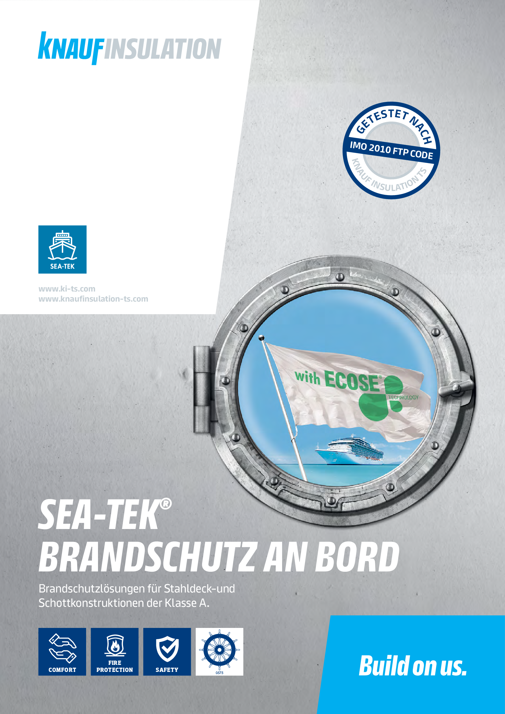 KI-TS Sea-teK® Brandschutz an Board