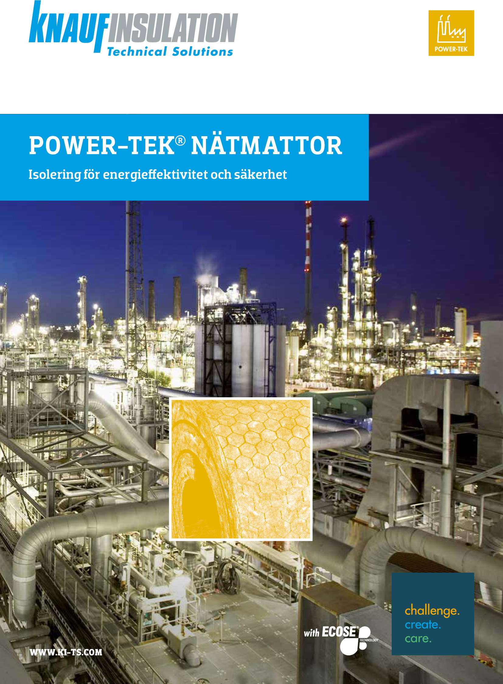 Power-teK® Nätmattor Isolering för energieffektivitet och säkerhet