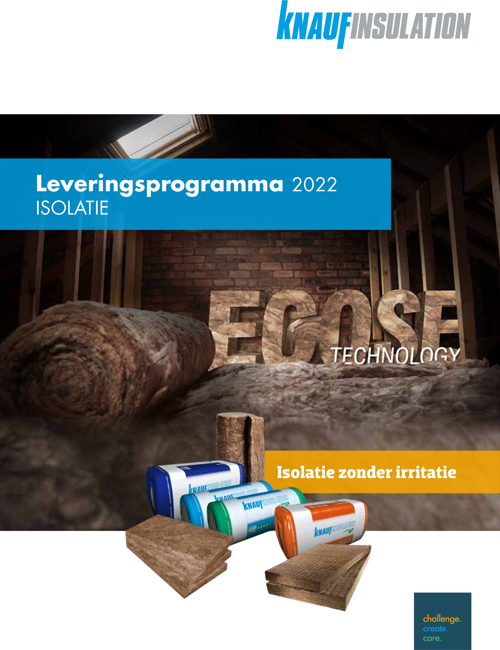 Glaswol / Rotswol - Leveringsprogramma 2022