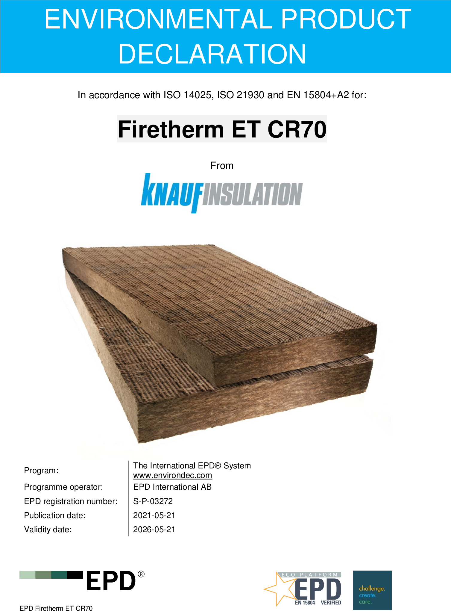 Firetherm ET CR70