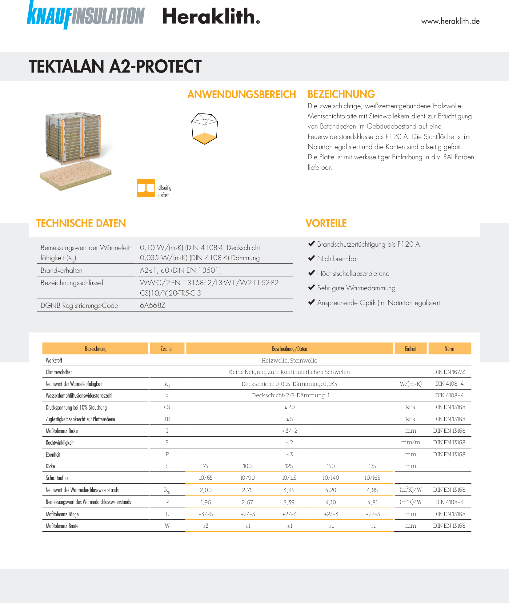 Datenblatt Tektalan A2-Protect