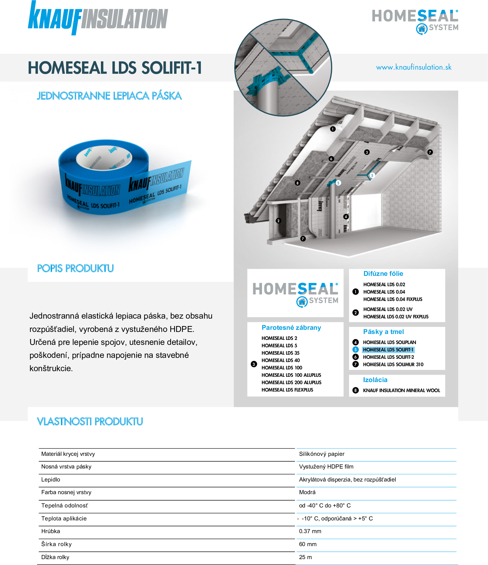 Technický list Homeseal LDS Solifit-1